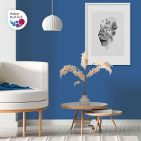 Краска для стен и обоев MALARE Professional износостойкая, моющаяся, матовая, голубая лагуна, 2.7 л 2036752162411