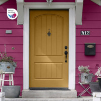 Краска для OSB плит MALARE с антисептическим эффектом, матовая, орхидея, 10 кг 2036775042035