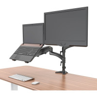 Кронштейн для монитора/ноутбука CACTUS CS-VM-LH08-BK черный, 13"-27" макс. 8 кг, настольный, поворот и наклон 1380947