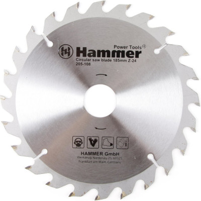 Пильный диск по дереву Hammer Flex 205-108 CSB WD 30658