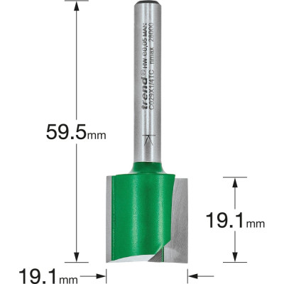 Пазовая прямая фреза по дереву Trend C029X8MMTC