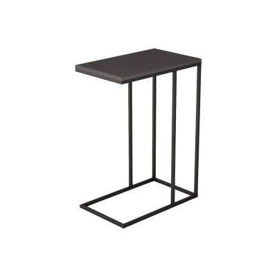 Придиванный стол Мебелик Агами графит/чёрный 978