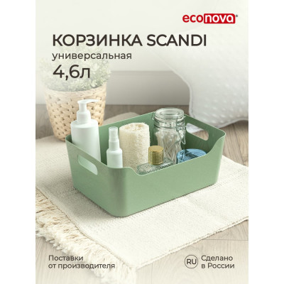 Универсальная корзинка Econova SCANDI 434200836