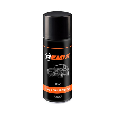 Антигравийное покрытие REMIX Spray Stone & Chip Protection WHITE RM171104