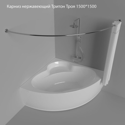 Карниз Triton троя Щ0000052871