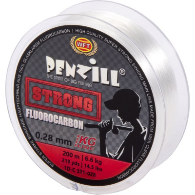 Монофильная леска WFT Penzill FLUOROCARBON Strong 1D-C-321-028