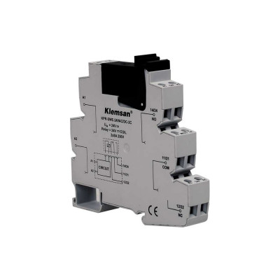 Колодка для интерфейсного реле Klemsan KPR-SWF-230VAC/DC-2C (RELAY SOCKET); 0.0.0.2.272627