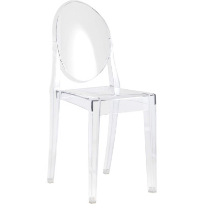 Стул Груп Стул для кухни обеденный victoria ghost new, пластик, прозрачный XH-8071 transp