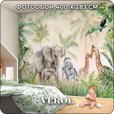 Флизелиновые фотообои 3d на стену Verol 166-ФФО-05861