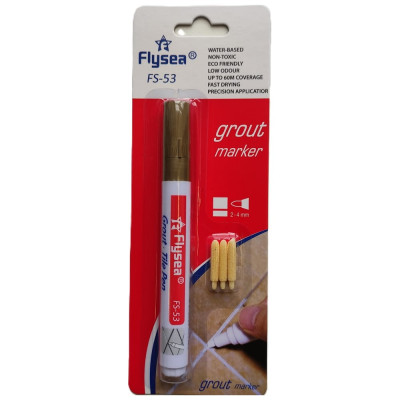 Маркер краска для плиточных швов Flysea Grout Marker FS-53GOLD