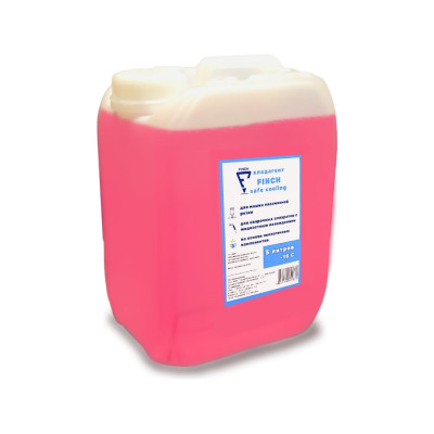 Охлаждающая жидкость на основе пропиленгликоля FINCH Safe cooling 5 литров 010-2020 4631169641870