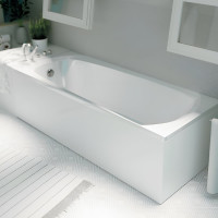 Акриловая ванна 1Marka ELEGANCE 130x70 мм прямоугольная белая 01эл1370