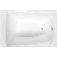 Акриловая ванна 1Marka ELEGANCE 130x70 мм прямоугольная белая 01эл1370