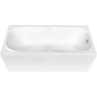 Акриловая ванна Marka One KLEO 160x75 прямоугольная белая 01кл1675