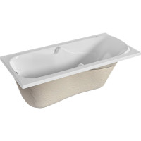 Акриловая ванна Marka One KLEO 160x75 прямоугольная белая 01кл1675