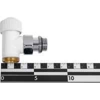 Угловой клапан SR Rubinetterie Tondera термостатический, 1/2"х3/4" Е, белый 0633-1500VCEA