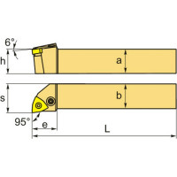 Резец токарный/державка PWLNL2525M08 SANT 4603312182998