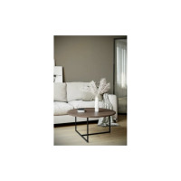 Журнальный стол Мебелик Маджоре акация/чёрный 6353