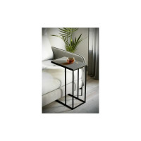 Придиванный стол Мебелик Агами графит/чёрный 978