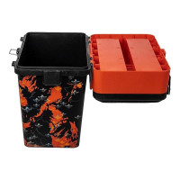 Helios Ящик рыболовный зимний SHARK оранжевый HS-IB-19-SHO 00000314924