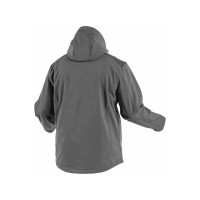 Куртка софтшелл HOEGERT TECHNIK INN с капюшоном, графит, S HT5K254-S