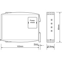 Реле контроля фаз TELE G2PM400VSY20 + TR2-400VAC 2390504_282117