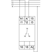 Реле контроля тока TELE G2IW5A10 + TR2-230VAC 2390402_282120