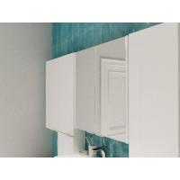 Зеркальный шкаф 1Marka Gaula 60 2д. White У92511