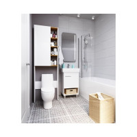 Шкаф напольный 1Marka Gaula 60Н 1д. White У92518