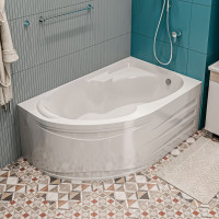 Акриловая ванна 1Marka "DIANA" 150x90, асимметричная правая 01ди1590п