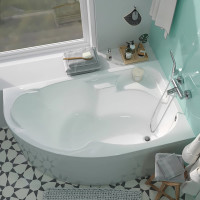 Акриловая ванна 1Marka "DIANA" 150x90, асимметричная правая 01ди1590п