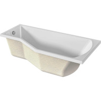 Акриловая ванна Marka One "Convey" 17075 асимметричная правая белая 01кон1775п