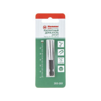 Держатель магнитный для бит Flex 203-201 PB HL CM (60 мм; M6) Hammer 30738