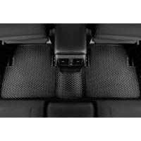 Коврики Vicecar ЕВА / EVA / ЭВА для Chevrolet Lanos 2002 - 2009 EV7011-бордовый