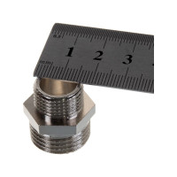 Ниппель TIEMME НН, 1/2"x3/8" 1500196