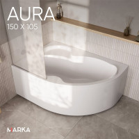 Ванна Marka One AURA 150x105 L 01ау1510л