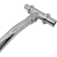 Т-образный тройник для подключения радиатора РОСТерм 20х15х16 250 FT201516