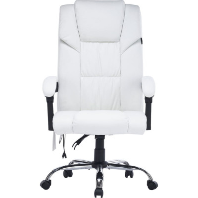 Кресло CACTUS CS-CHR-OC02M-WT белый, экокожа, крестовина сталь 1884158