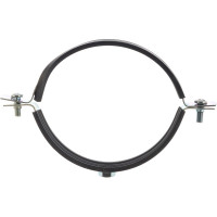 Хомут с гайкой Саморезик оцинк. 108 -116 DXOM-106/114-4