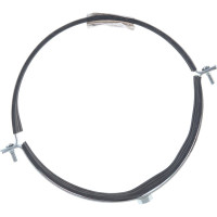 Хомут с гайкой Саморезик оцинк. 210-219 DXOM-210/219