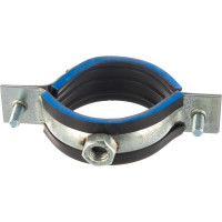 Хомут с гайкой Саморезик оцинк. 47-51, 1 1/2 DXOM-48/54-1/2