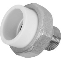 Комбинированная муфта РОСТерм РАЗ.РАСТР.ПП D32х3/4 НР coupcombsplrasPPR32-3/4out