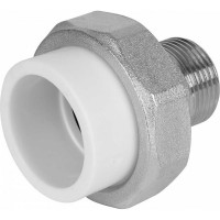 Комбинированная муфта РОСТерм РАЗ.ПП D32х3/4 НР coupcombsplPPR32-3/4out