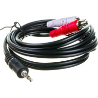 Кабель PERFEO Jack 3.5 мм вилка - 2xRCA вилка длина 1.5 м. J2002 30 003 884