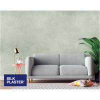 Жидкие обои Absolute Серо-зеленый 833 гр Silkplaster A307