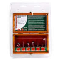 Фрезы набор № 1 Flex 222-004 6 шт HAMMER 58594