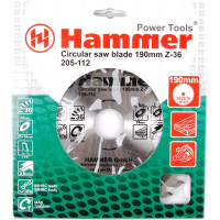 Диск пильный по дереву Flex CSB WD (190х30/20/16 мм; Z-36) HAMMER 30662 205-112