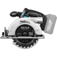 Аккумуляторная циркулярная пила TESLA TCS18DC TO 18В LiION 3800 об/мин 165x20мм макс.пропил 55мм 628788