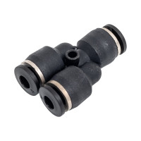 Фитинг Y-образный трубки ПВХ PUY4 4 мм, 10 шт Дали-Авто DA-01217