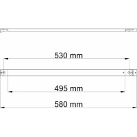 Фиксатор для стеклянной шторки WasserKraft 41S-BS D468